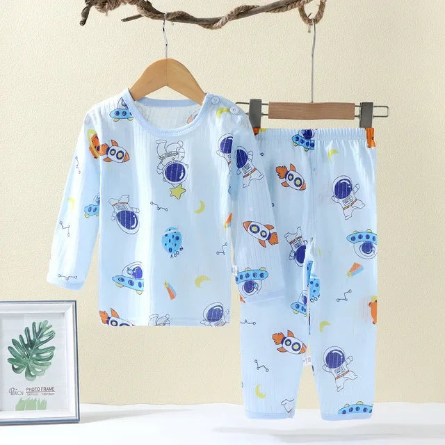 Conjunto DreamSoft – Pijama de Algodão para Noites Leves e Divertidas