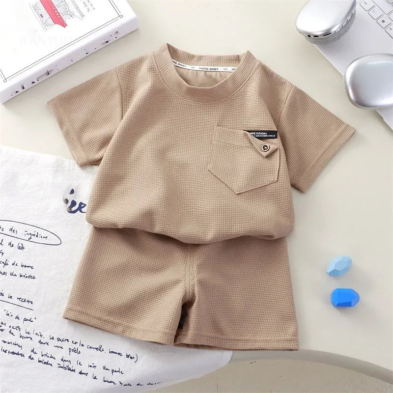 Conjunto Waffle Soft – Conforto Leve para o Verão