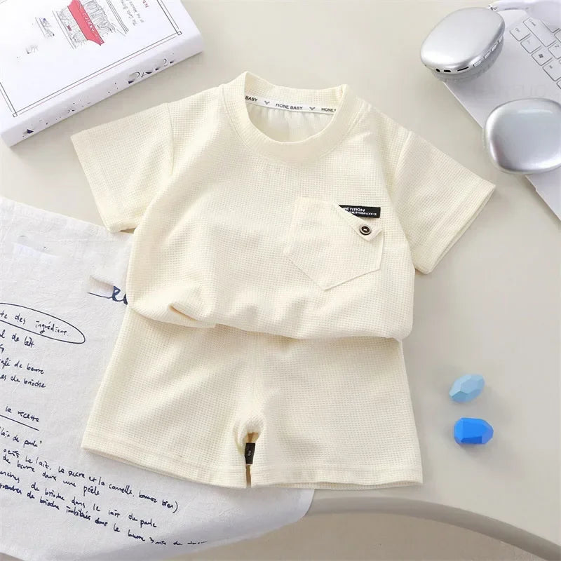 Conjunto Waffle Soft – Conforto Leve para o Verão