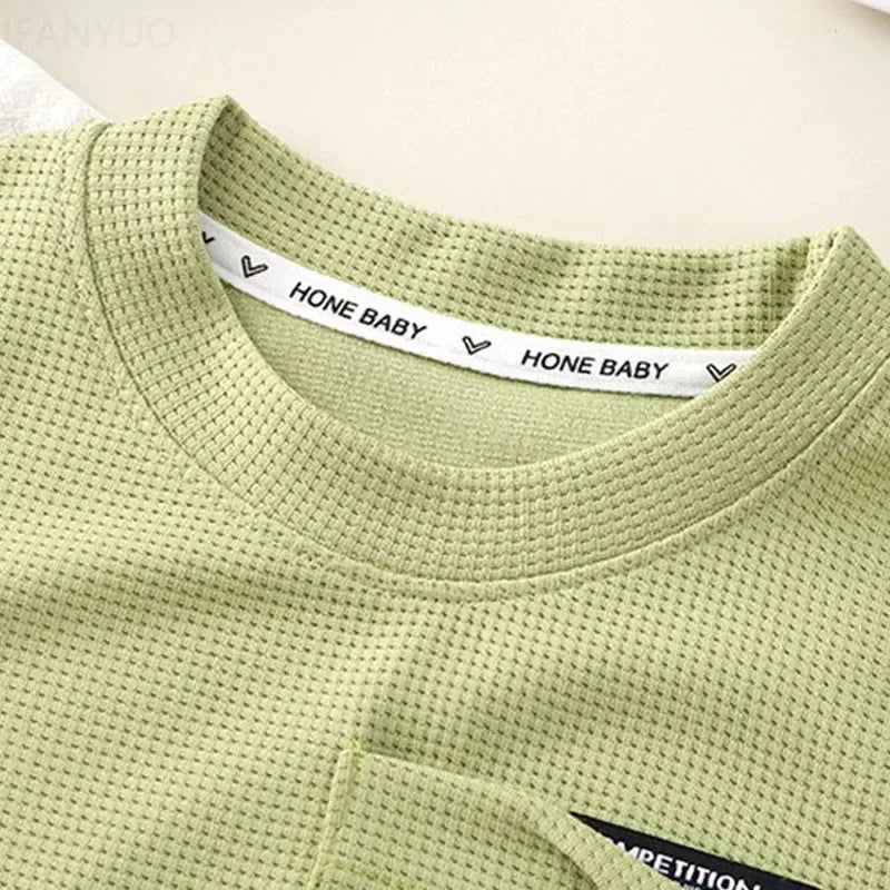 Conjunto Waffle Soft – Conforto Leve para o Verão