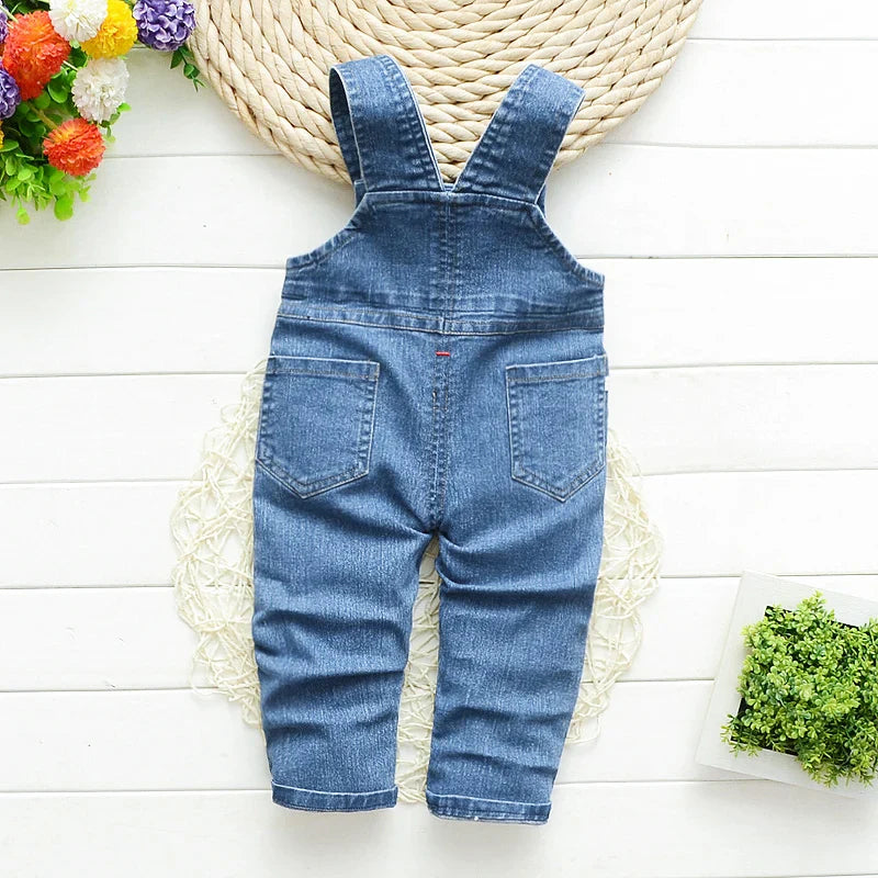 Overall MiniExplorer – Jeans Confortável para Aventuras Diárias