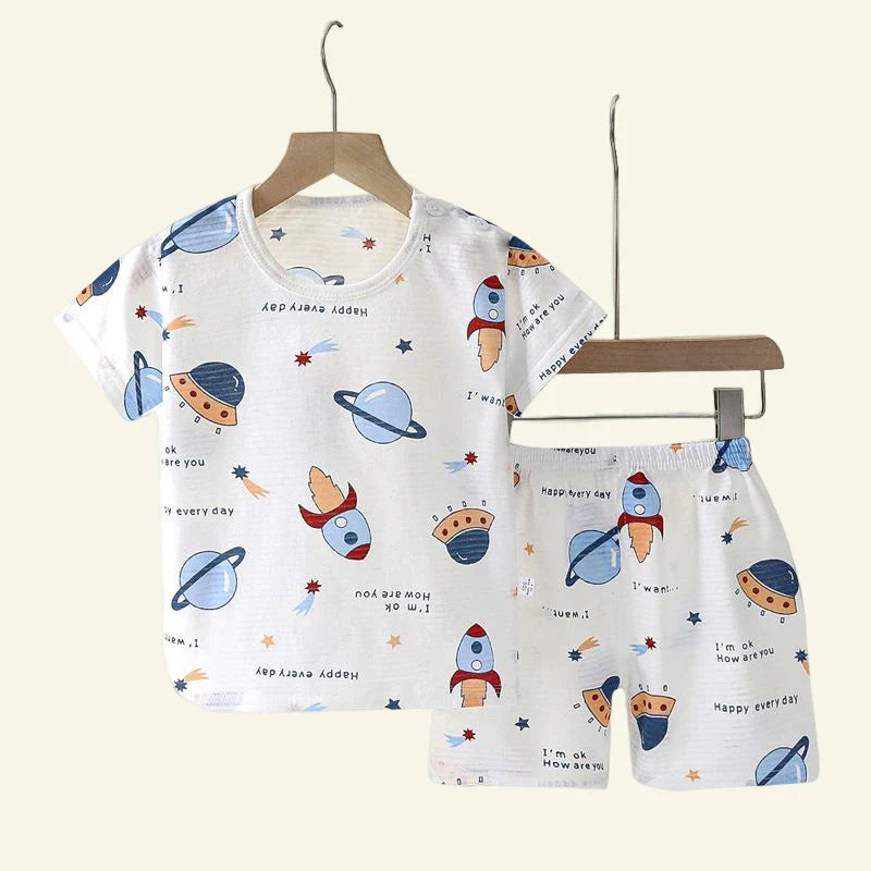 Conjunto ColorDreams – Algodão Fresquinho com Estampas Divertidas