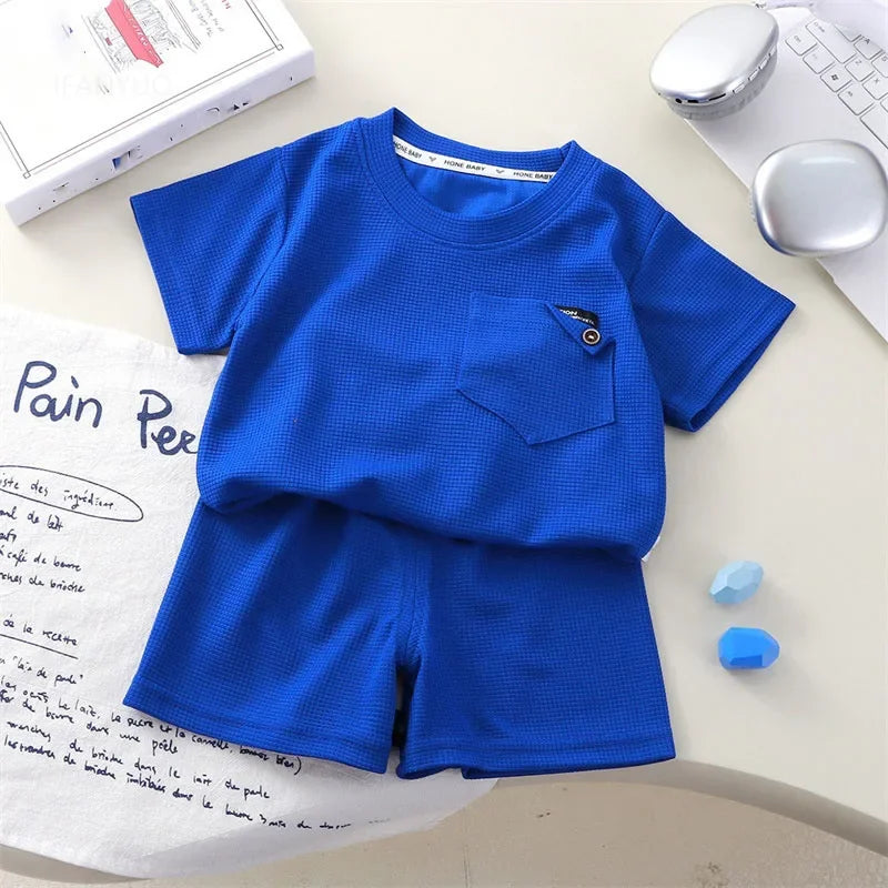 Conjunto Waffle Soft – Conforto Leve para o Verão