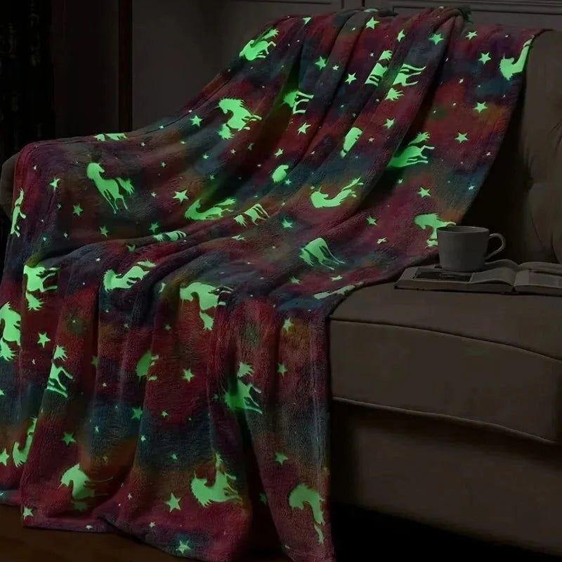 Cobertor Infantil Brilha no Escuro MimoMundo
