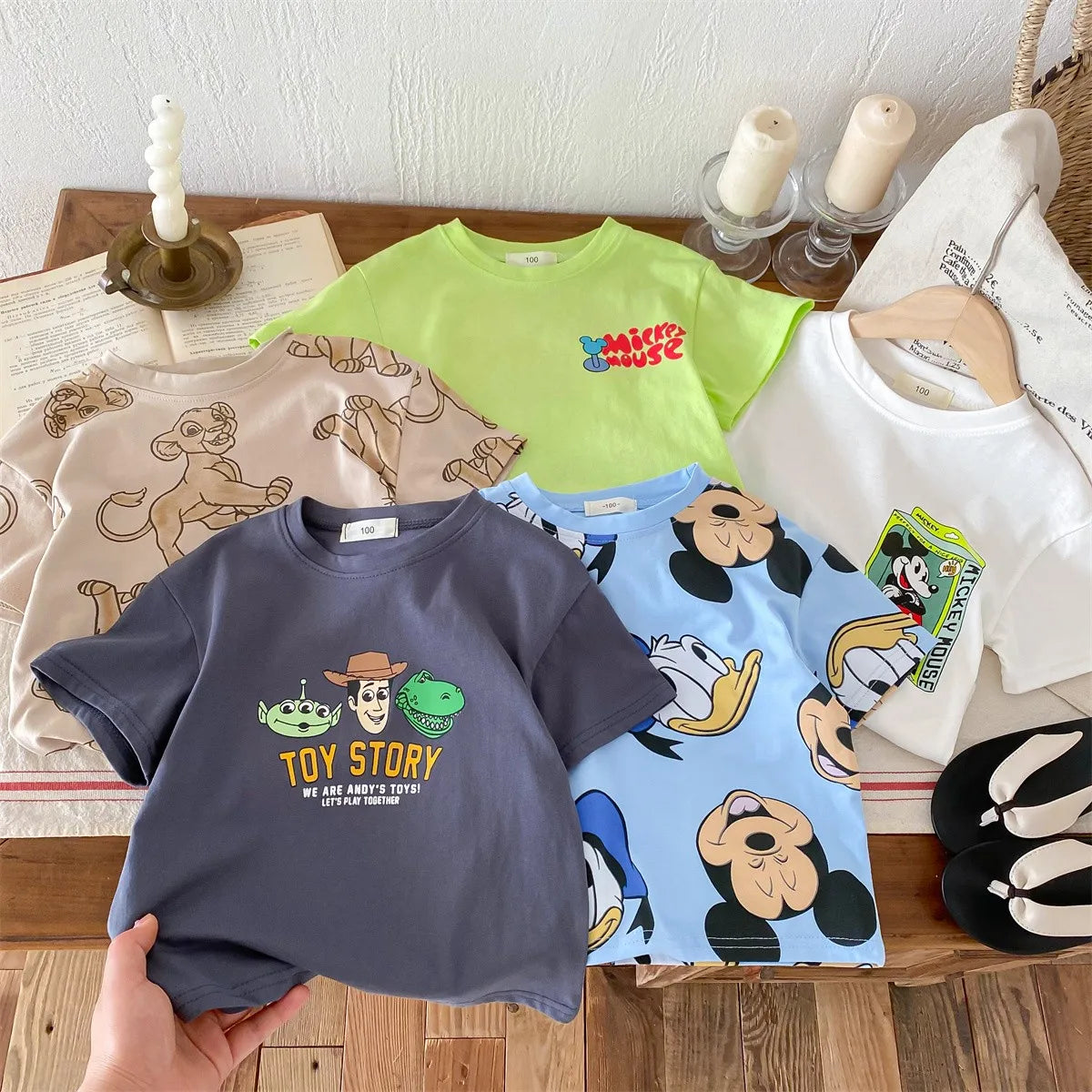 Camiseta Disney FunPlay – Leve, Colorida e Cheia de Magia