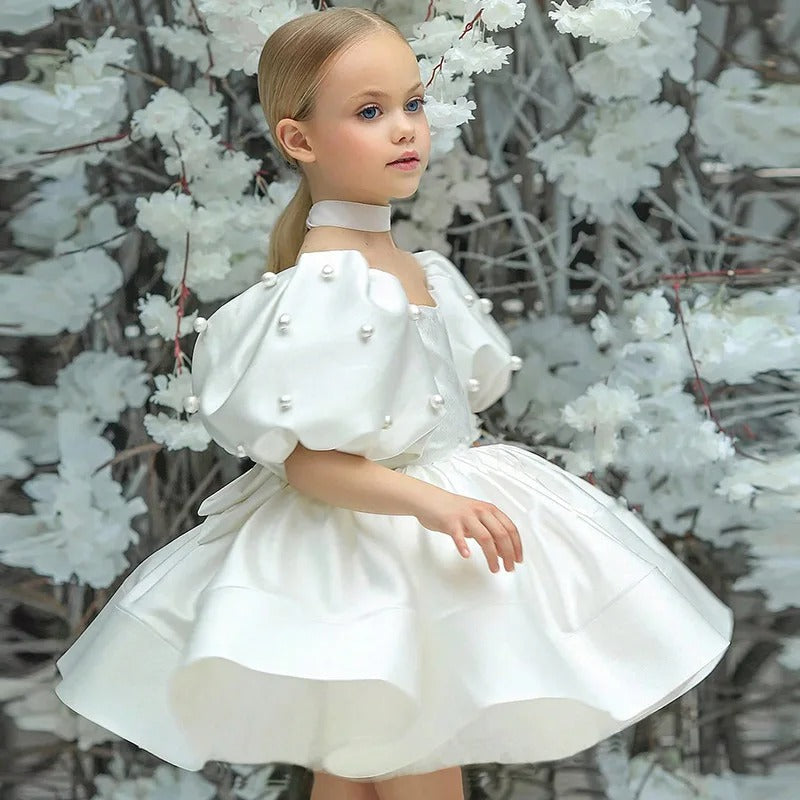 Vestido Infantil Bella – Destaque na Vogue Austrália | Festa, Batizado e Ocasiões Especiais