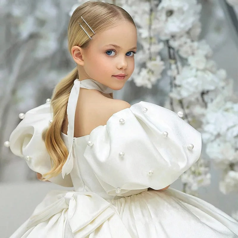Vestido Infantil Bella – Destaque na Vogue Austrália | Festa, Batizado e Ocasiões Especiais